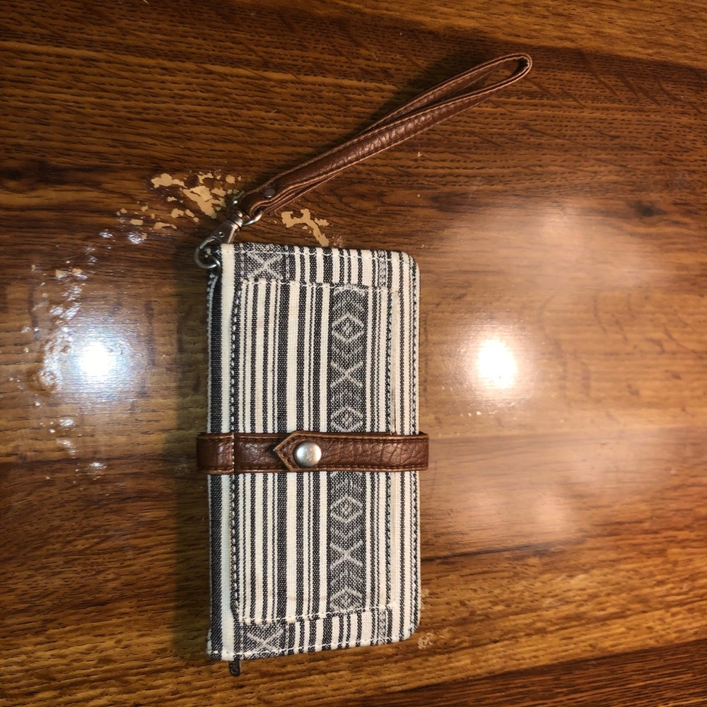 Tribal print wallet